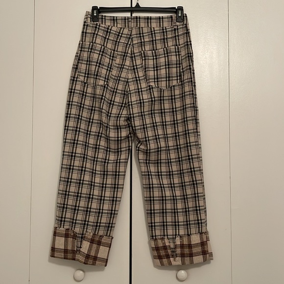 Never worn before - Zara Cuffed Squares pants - Picture 4 of 4